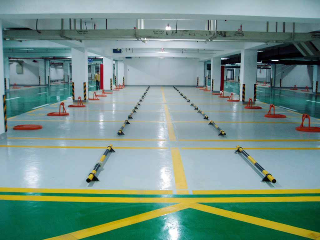 湘潭停车场车位划线厂家|地下车库划线厂家价格 